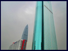 Shun Hing Square (384m to the spires, 325 to the floor) was Asia's tallest building when completed in 1996. Now it is only 3rd tallest in Shenzhen (KK100, 2nd tallest is in the background). It is also called Di Wang Commercial Building has 69 floors and a high observation deck that we visited. It was designed by K.Y. Cheung Design Associates and is China's tallest steel skyscraper. A 5-storey mall and a 35-storey annex are included in the complex. It is situated along Shennan East Road.